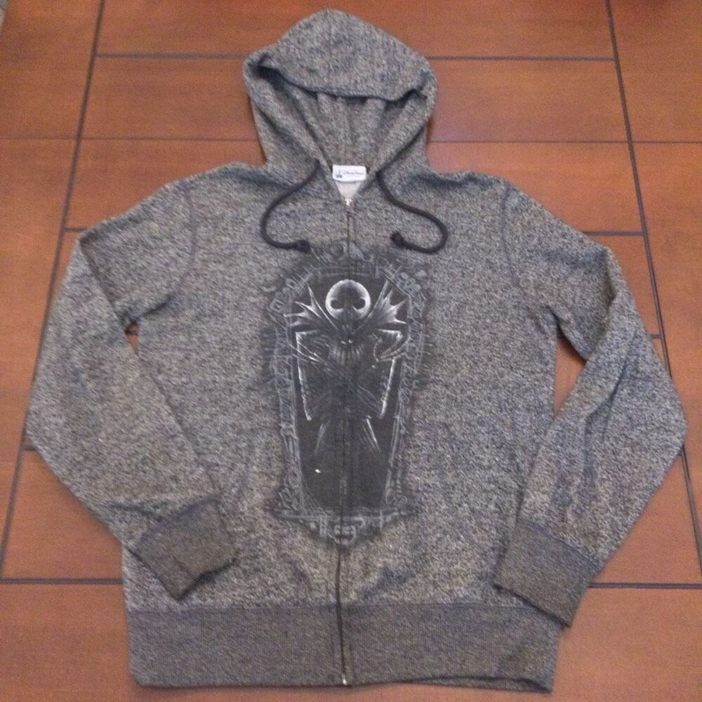 Disney Parks Jack Skellington small zip up hoodie